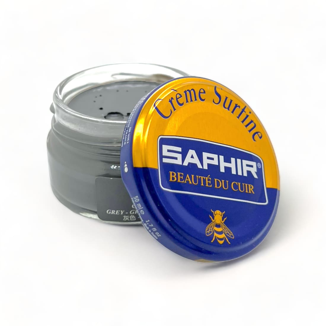 Cirage Crème Surfine Gris - Saphir - 50 ml - Accessoires