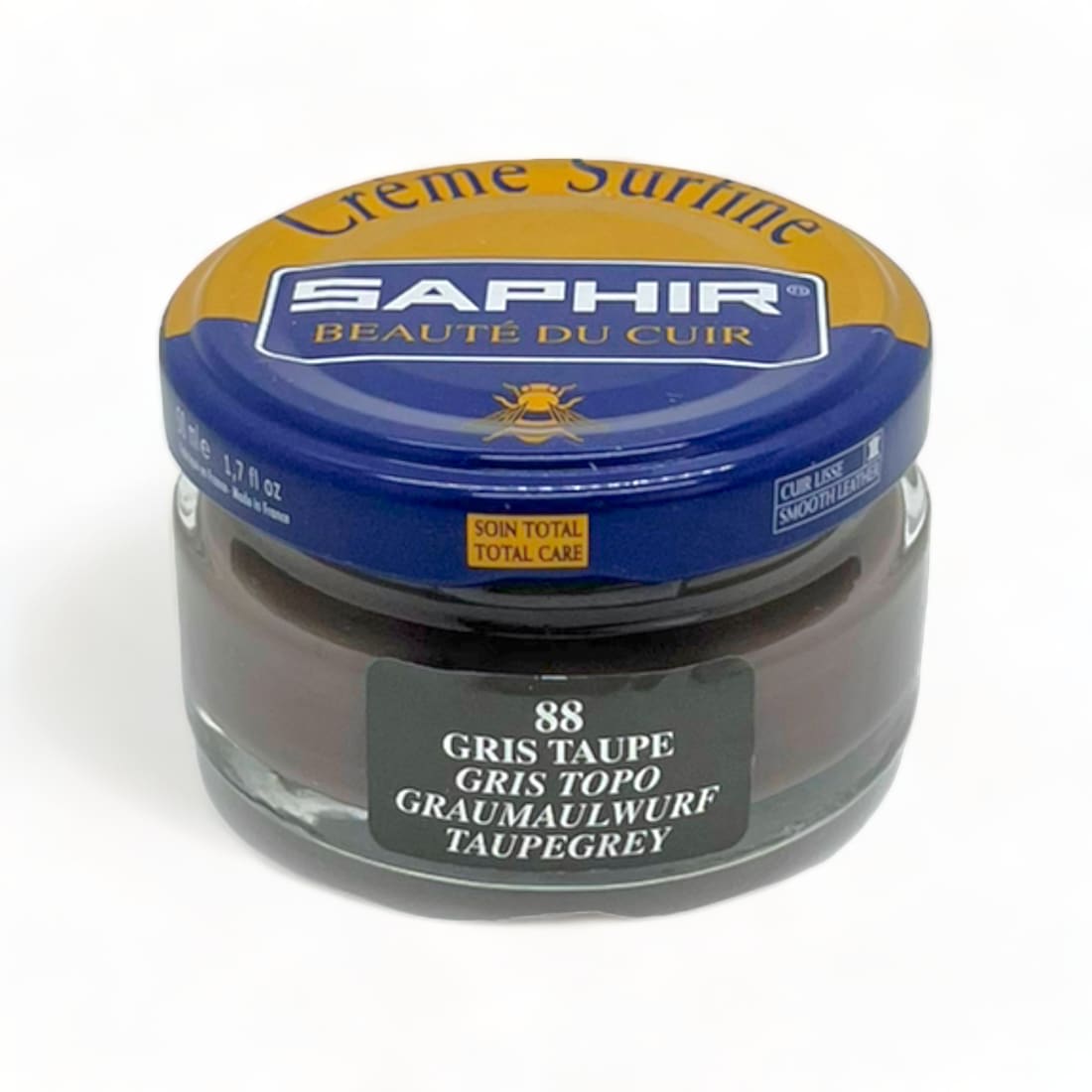 Cirage Crème Surfine Gris Taupe - Saphir - 50 ml -