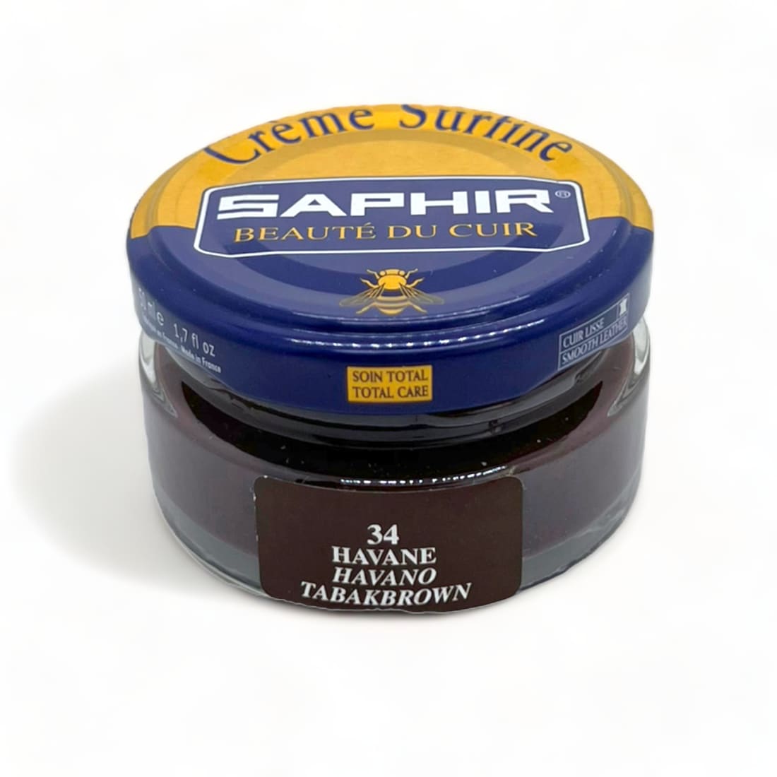 Cirage Crème Surfine Havane - Saphir - 50 ml - Accessoires