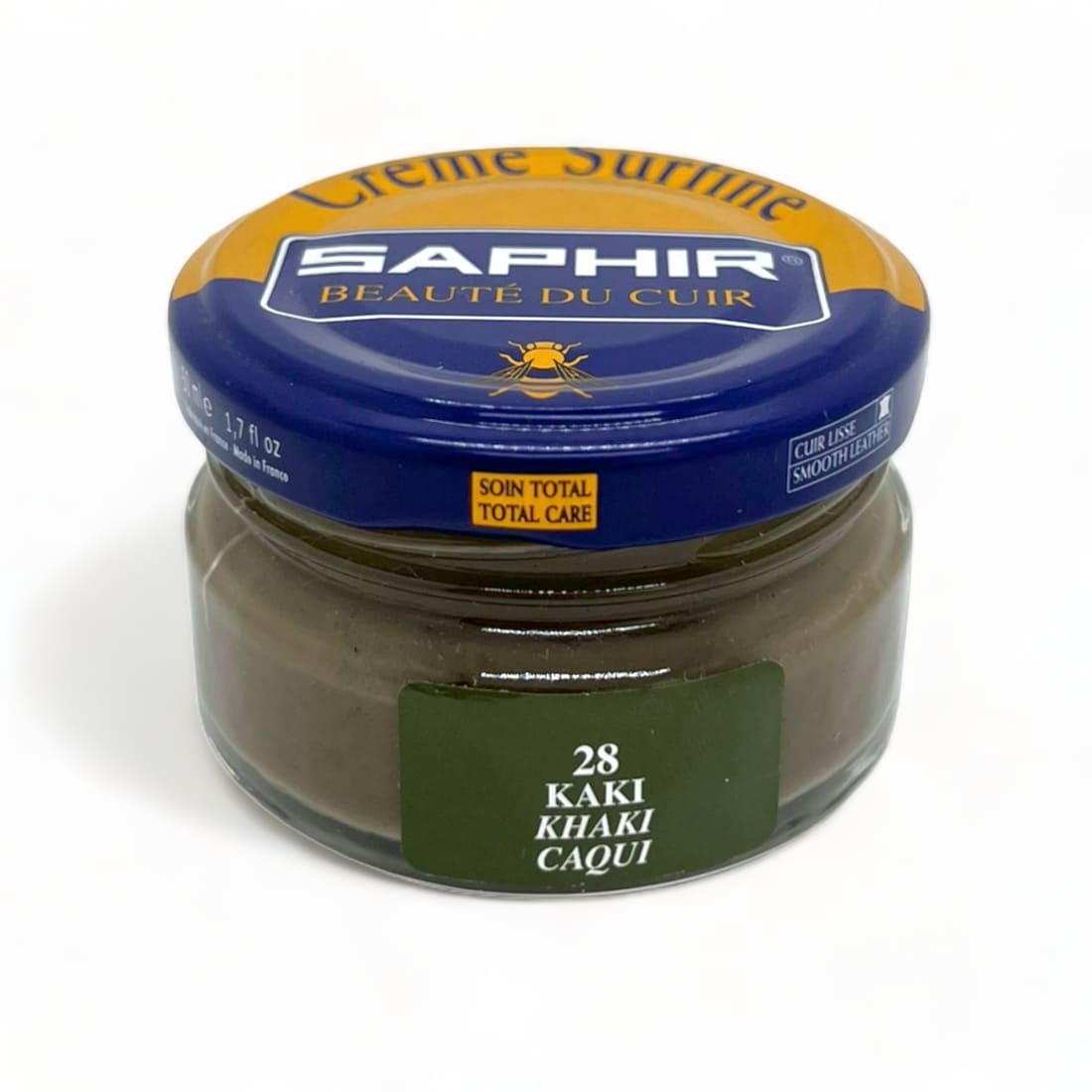 Cirage Crème Surfine Kaki - Saphir - 50 ml - Accessoires