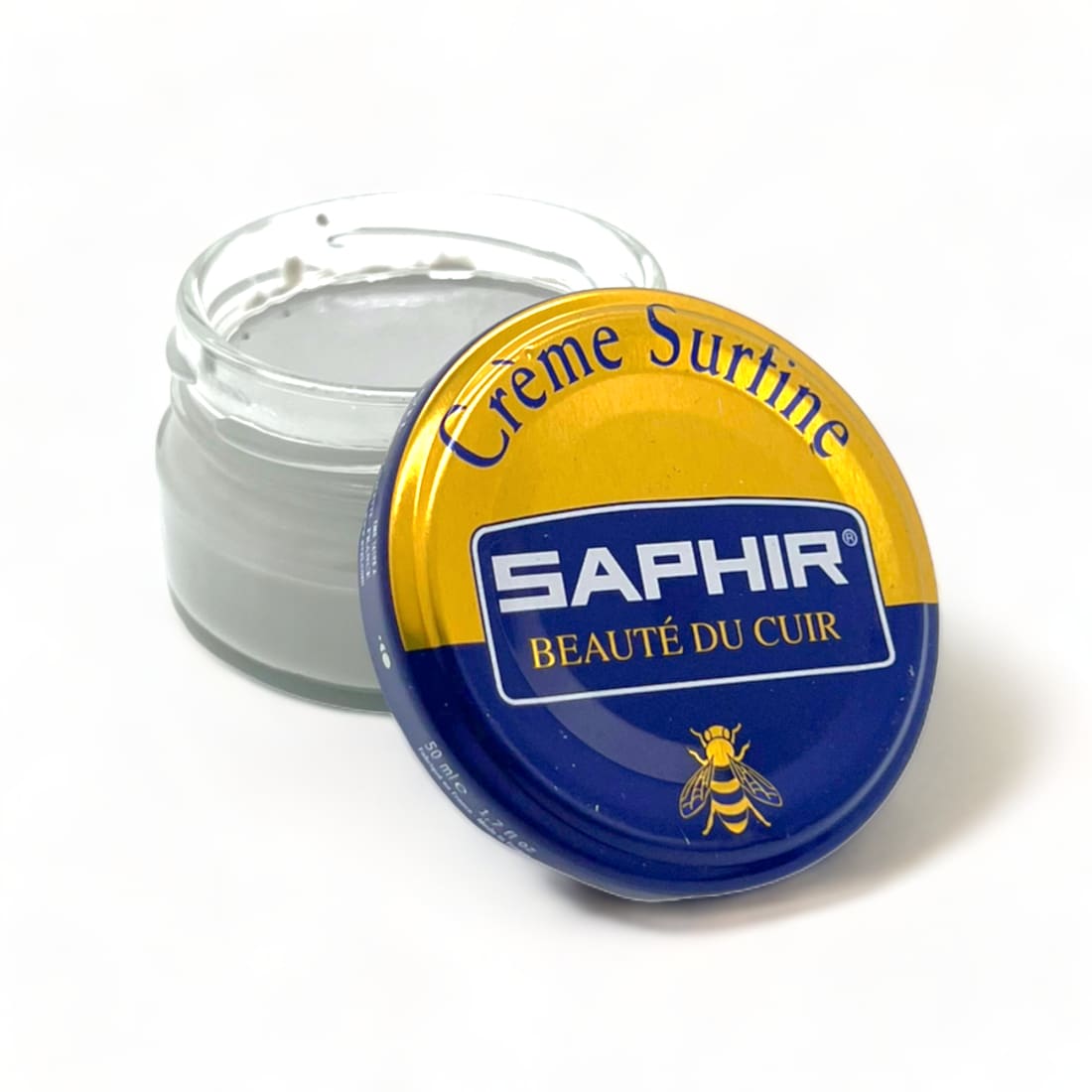 Cirage Crème Surfine Marbre - Saphir - 50 ml - Accessoires