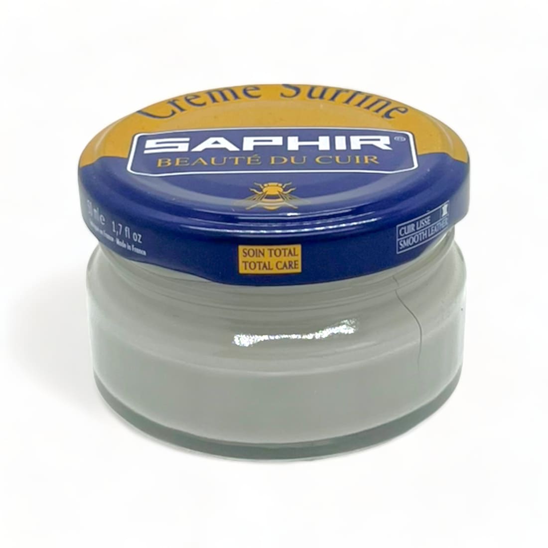 Cirage Crème Surfine Marbre - Saphir - 50 ml - Accessoires