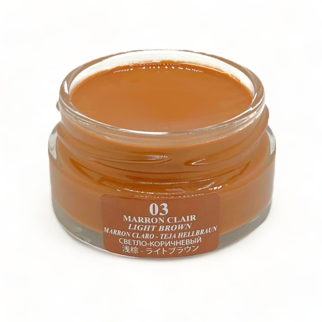 Cirage Crème Surfine Marron Clair - Saphir - 50 ml -