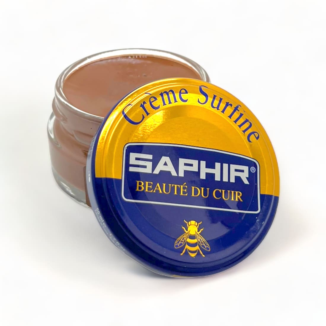 Cirage Crème Surfine Noisette - Saphir - 50 ml - Accessoires
