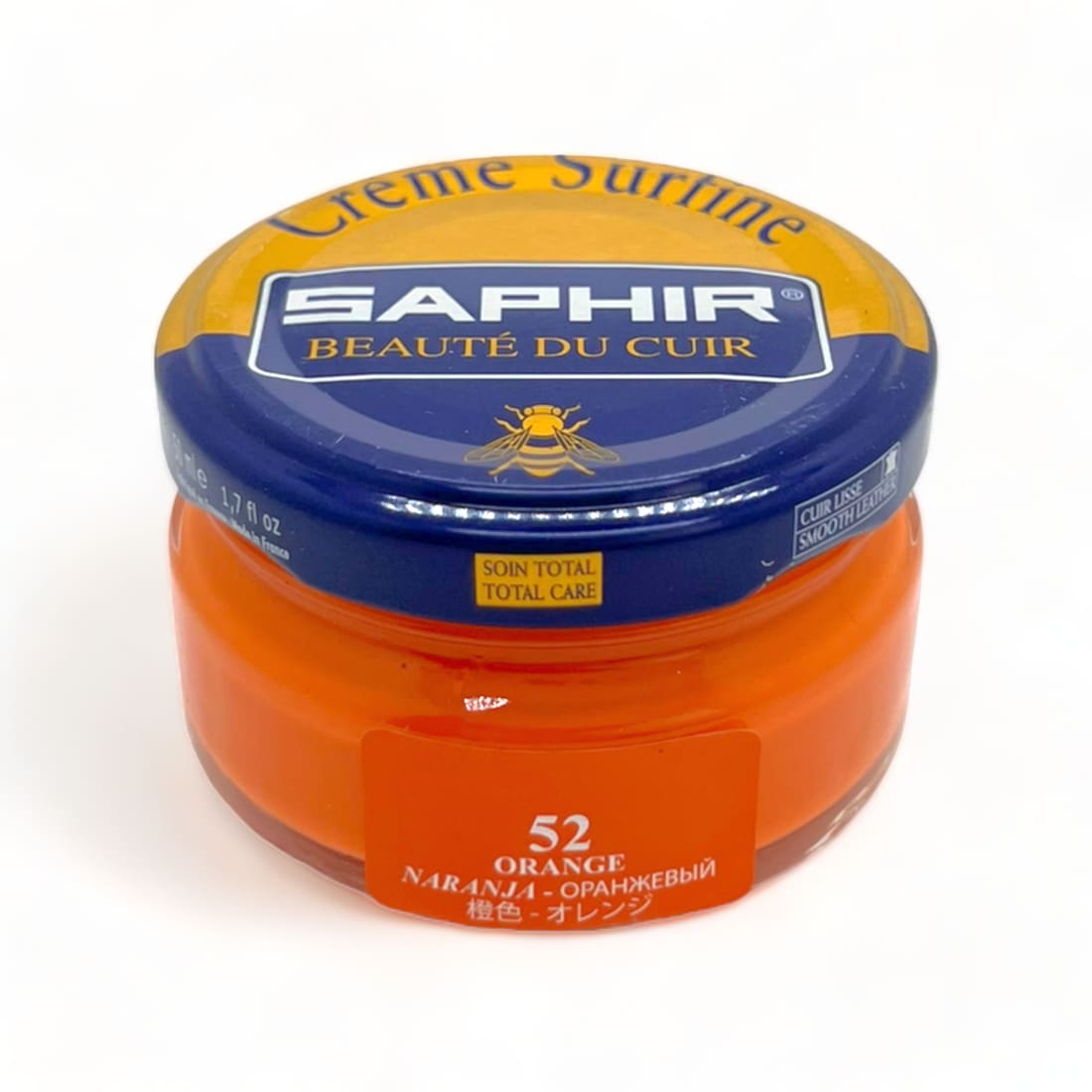 Cirage Crème Surfine Orange - Saphir - 50 ml - Accessoires