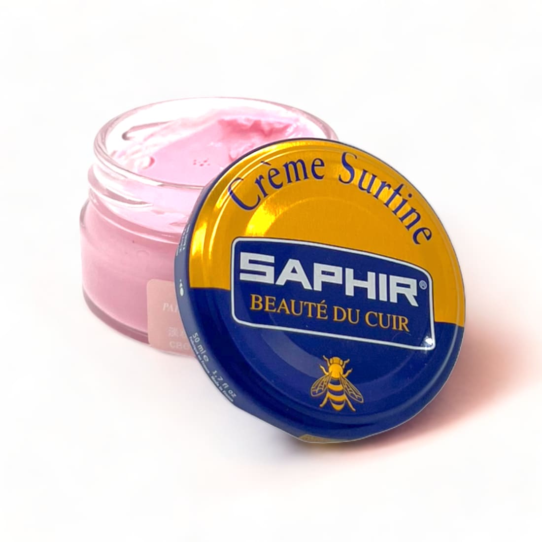 Cirage Crème Surfine Rose Pâle - Saphir - 50 ml -