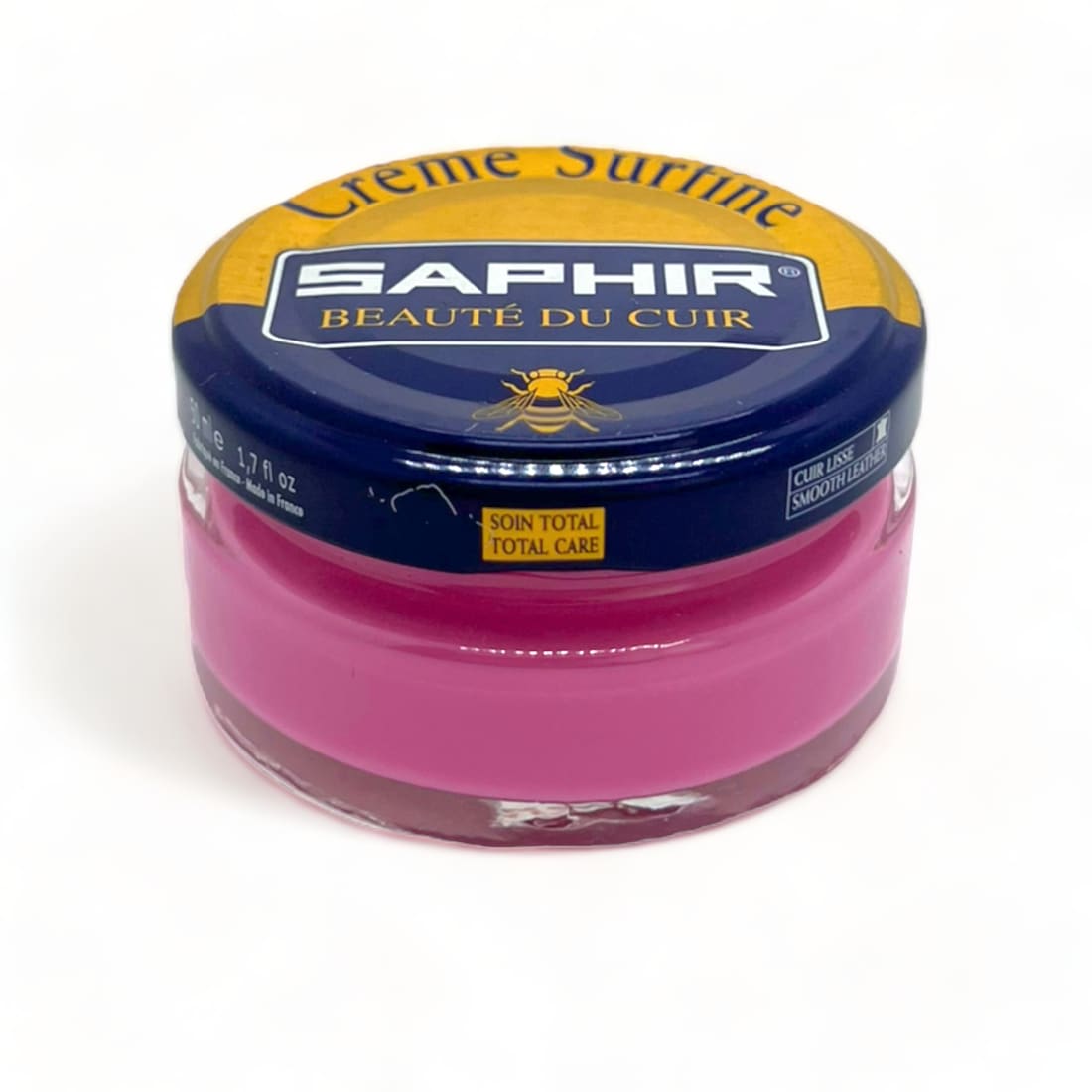 Cirage Crème Surfine Rose Pompadour - Saphir - 50 ml -