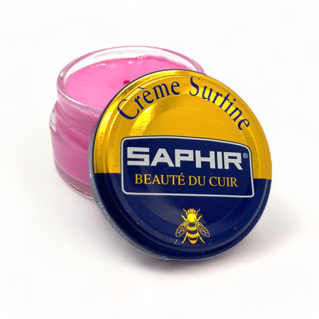 Cirage Crème Surfine Rose Pompadour - Saphir - 50 ml -