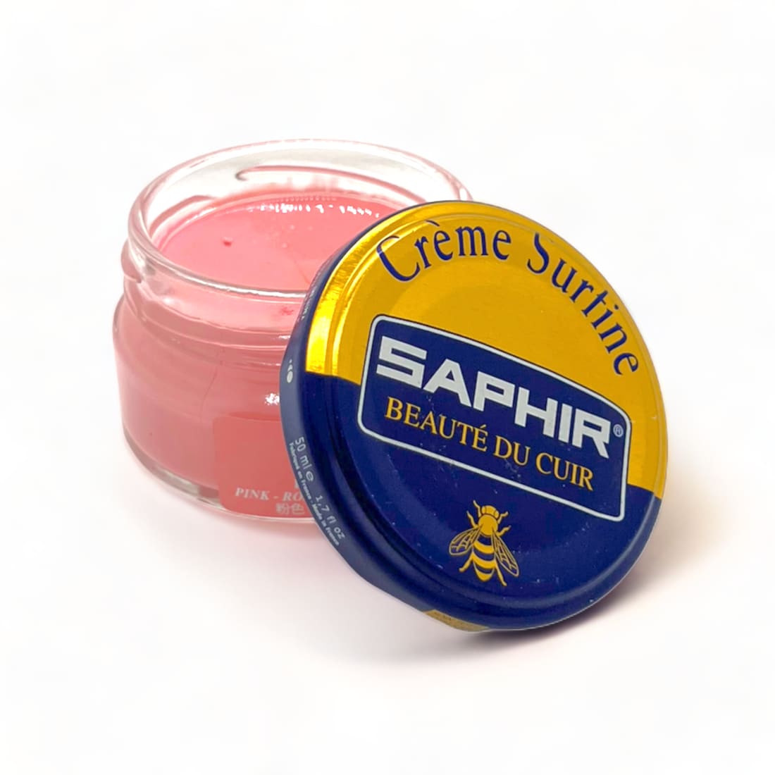 Cirage Crème Surfine Rose - Saphir - 50 ml - Accessoires
