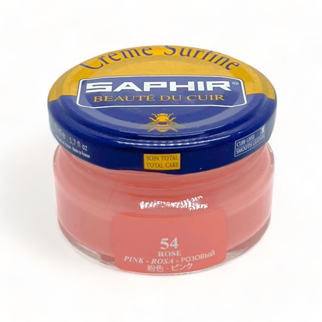 Cirage Crème Surfine Rose - Saphir - 50 ml - Accessoires