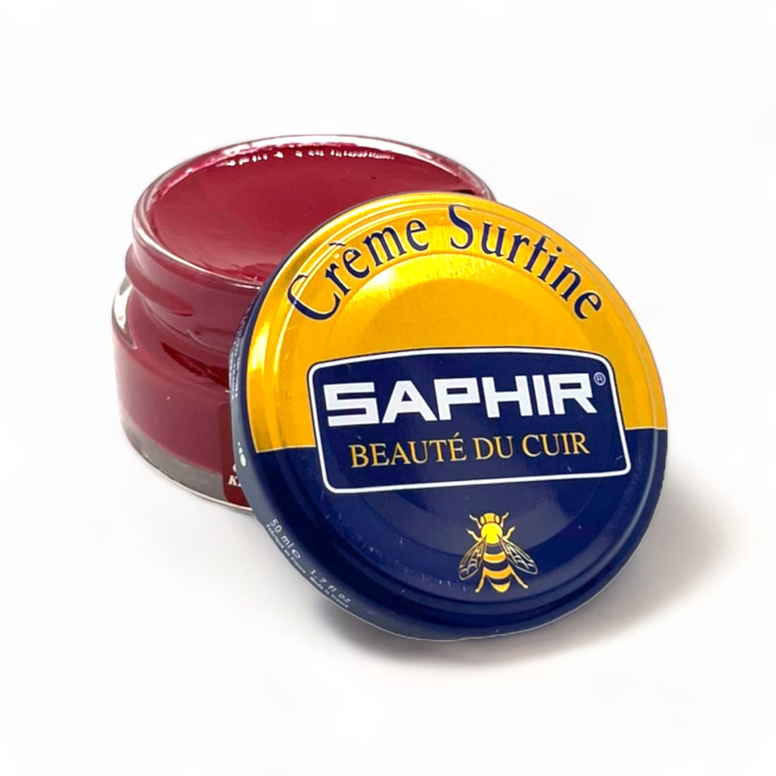 Cirage Crème Surfine Rouge Cerise - Saphir - 50 ml -