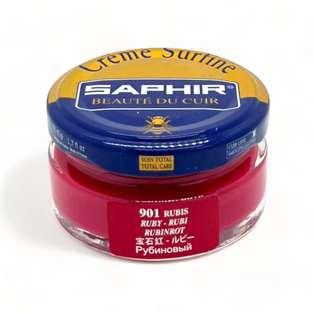Cirage Crème Surfine Rubis - Saphir - 50 ml - Accessoires