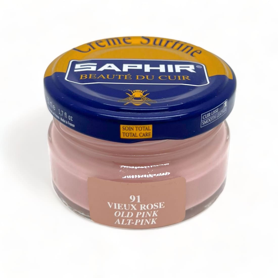 Cirage Crème Surfine Vieux Rose - Saphir - 50 ml -