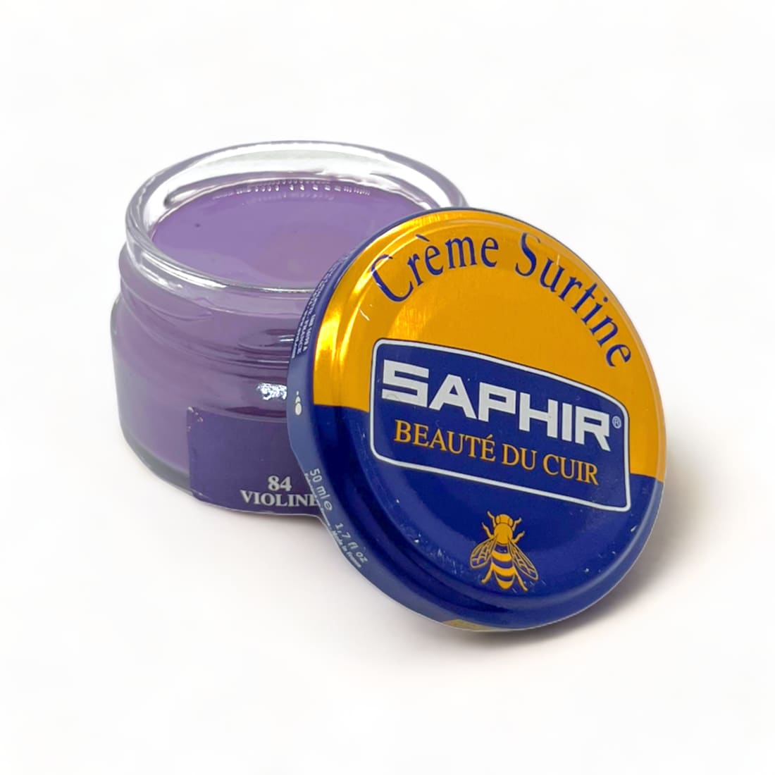 Cirage Crème Surfine Violine - Saphir - 50 ml - Accessoires