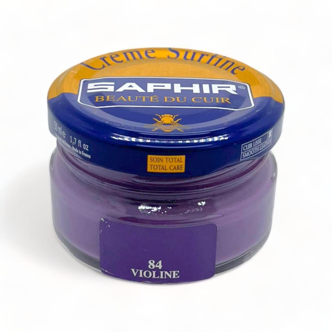 Cirage Crème Surfine Violine - Saphir - 50 ml - Accessoires