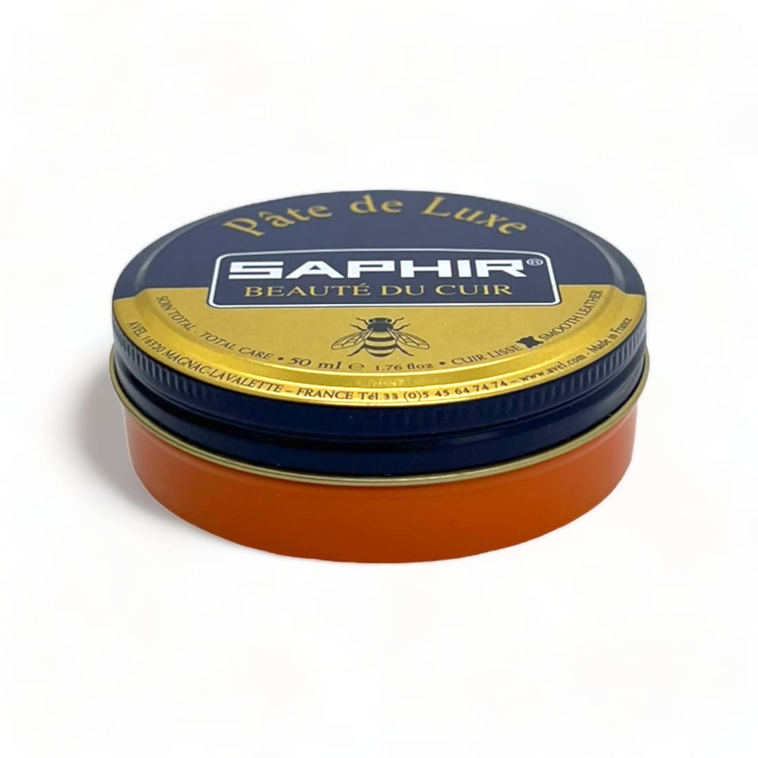 Cirage pâte de luxe Jaune Cire - Saphir - 50 ml -