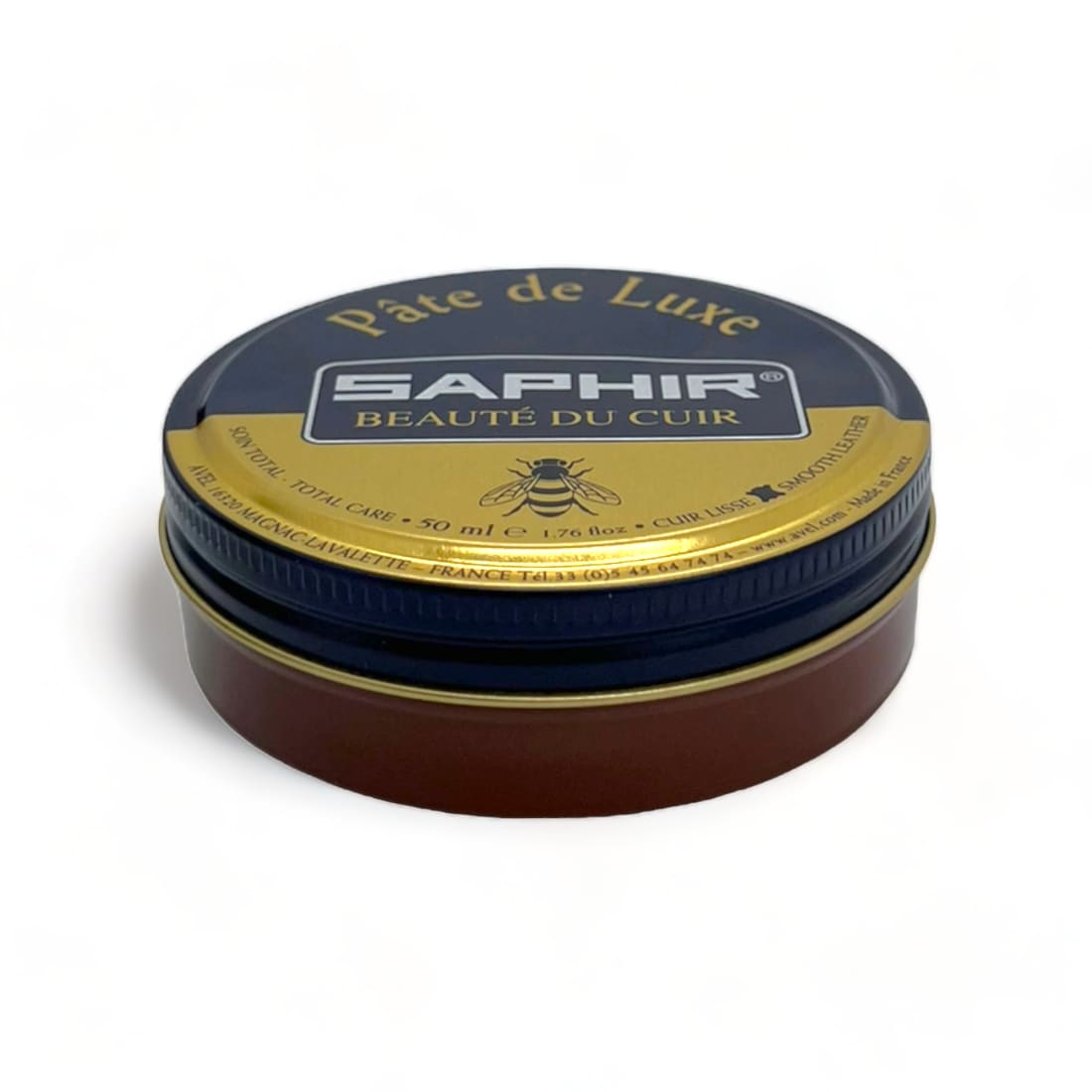 Cirage pâte de luxe Marron Clair - Saphir - 50 ml -