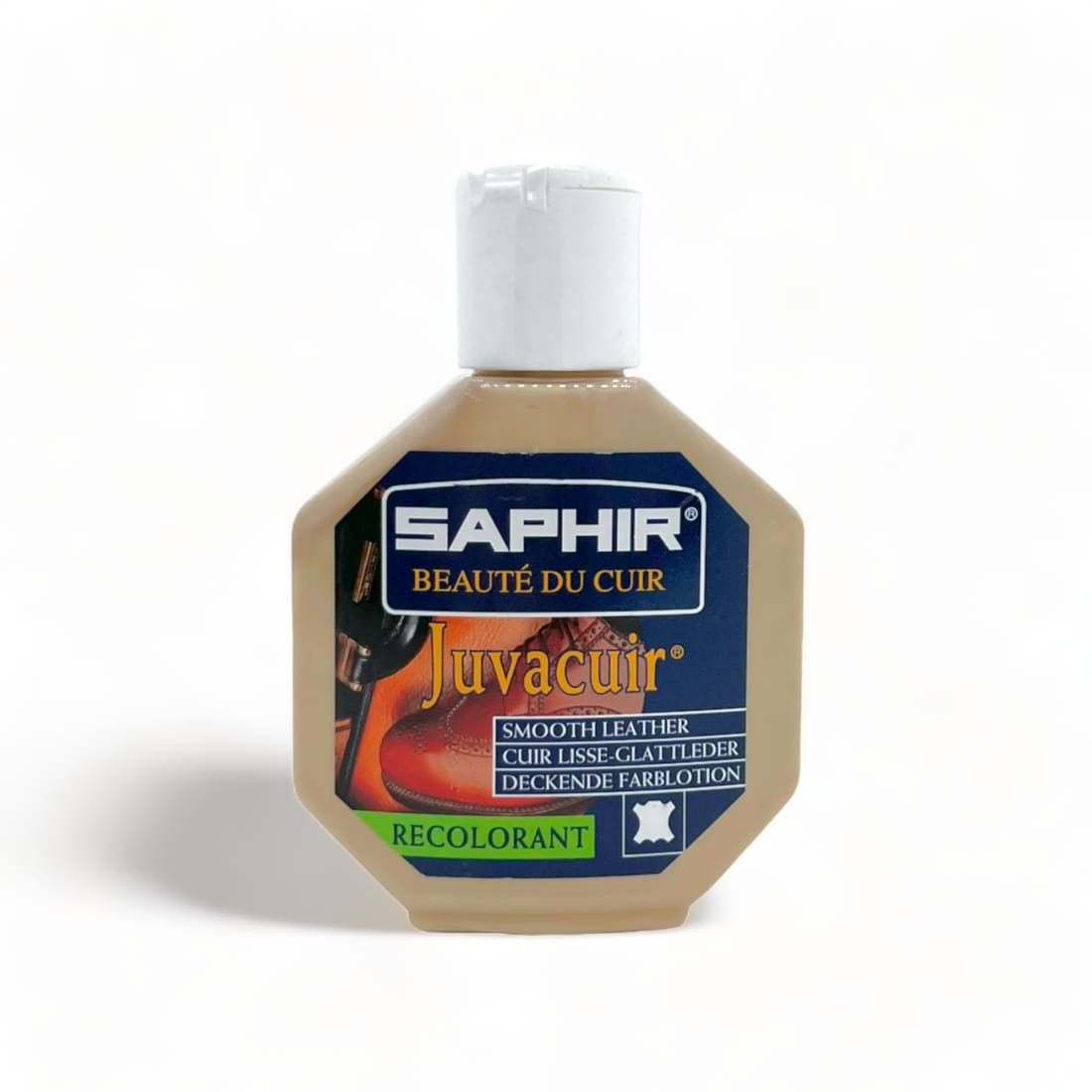 Cirage recolorant Juvacuir Beige - Saphir - 75 ml -