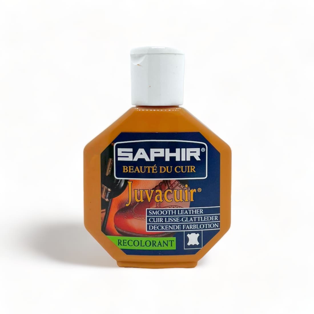 Cirage recolorant Juvacuir Fauve - Saphir - 75 ml -
