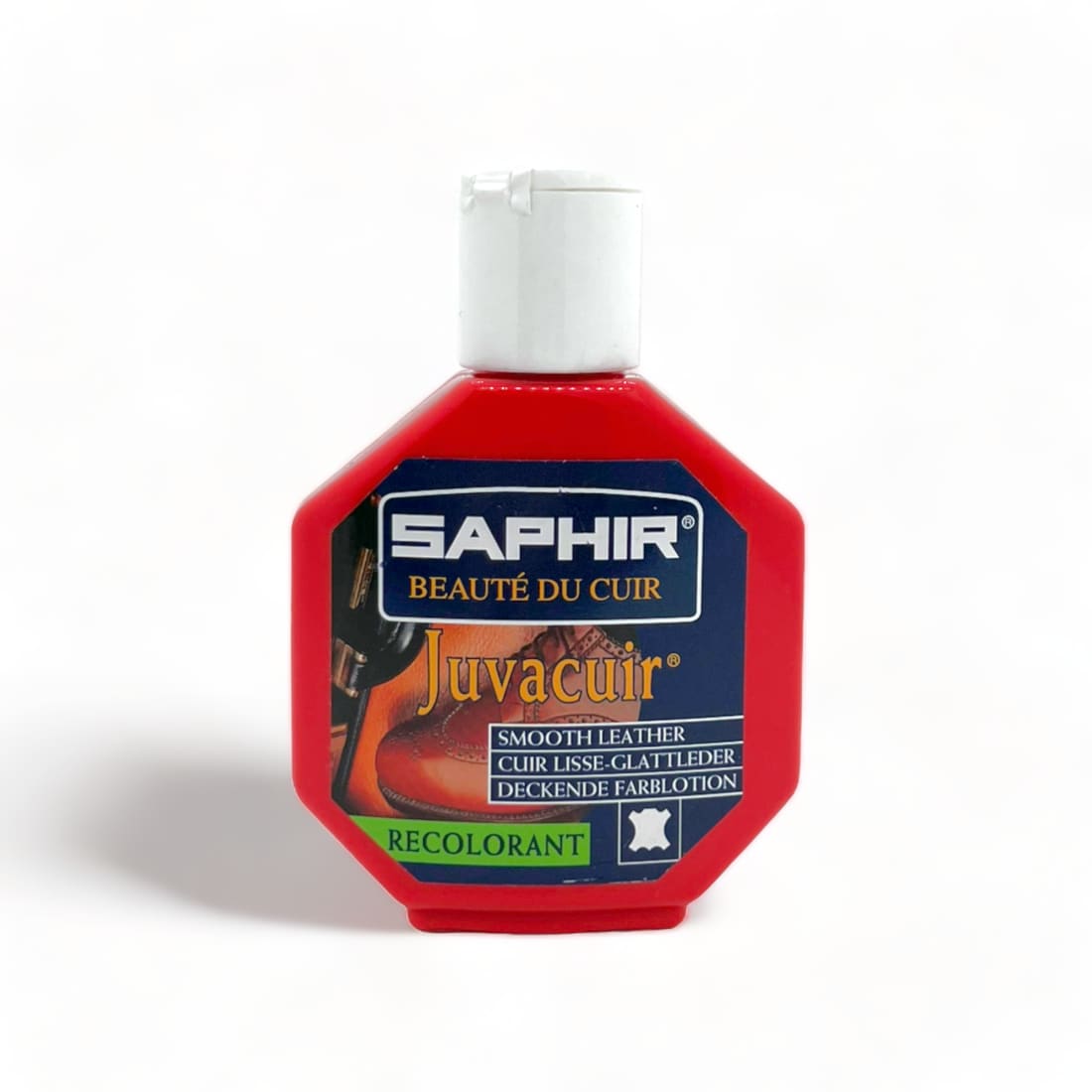 Cirage recolorant Juvacuir Rouge - Saphir - 75 ml -