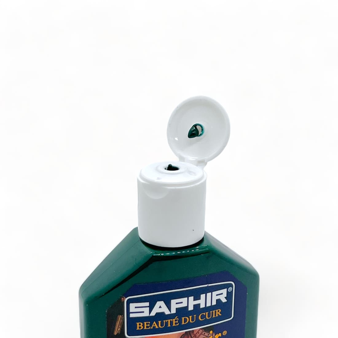 Cirage recolorant Juvacuir Vert Foncé - Saphir - 75 ml -