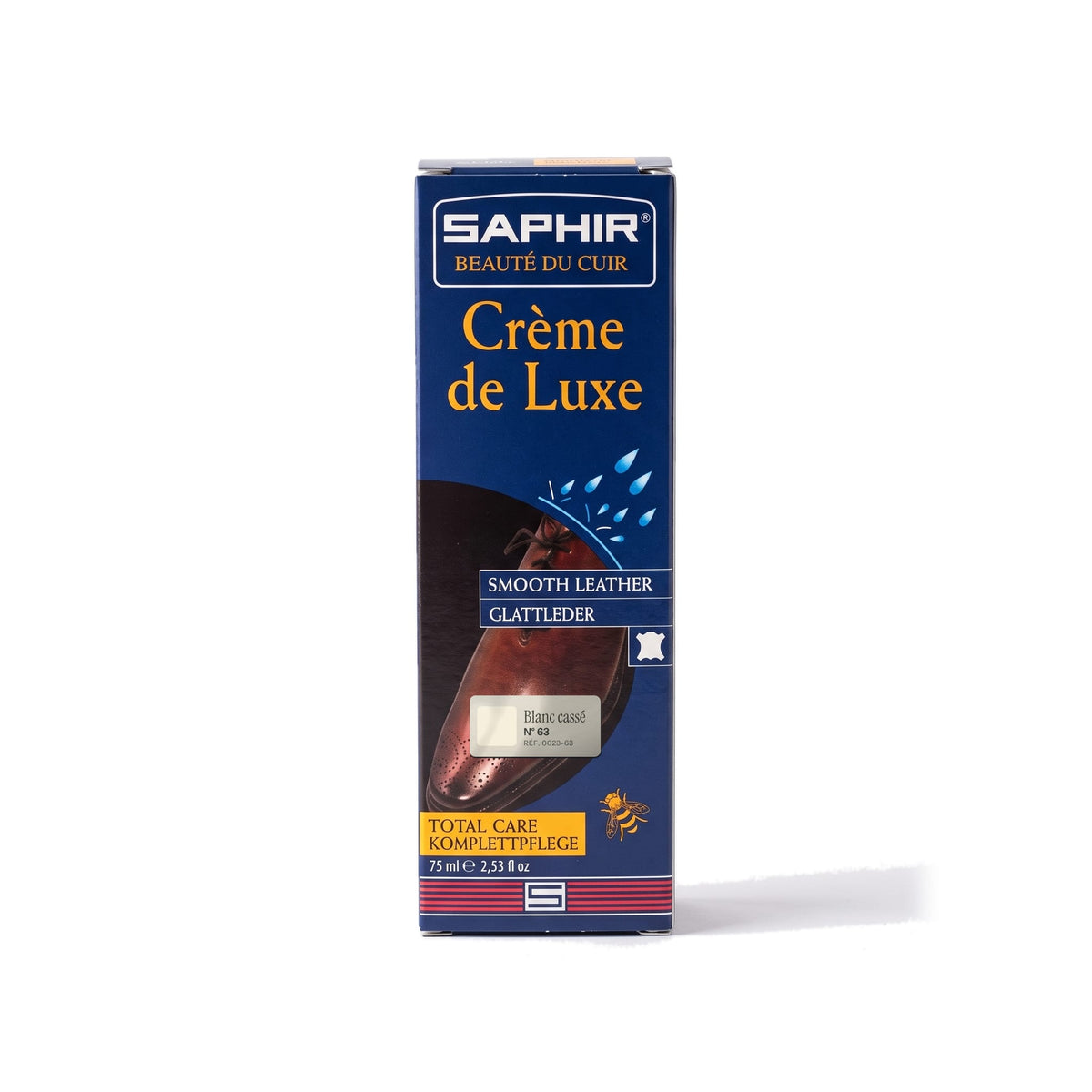 Crème de Luxe applicateur Saphir Blanc cassé, tube avec applicateur de Applicateur (75 ml)