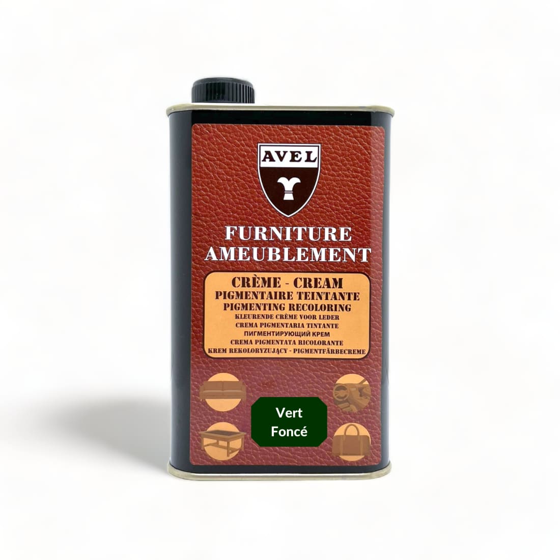 Crème Pigmentaire Teintante Vert Foncé - Avel - 375 ml -