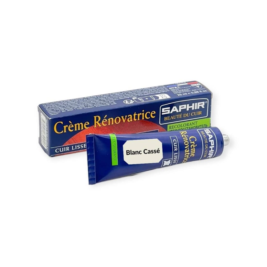 Crème Rénovatrice Blanc Cassé - Saphir - 25 ml - Accessoires