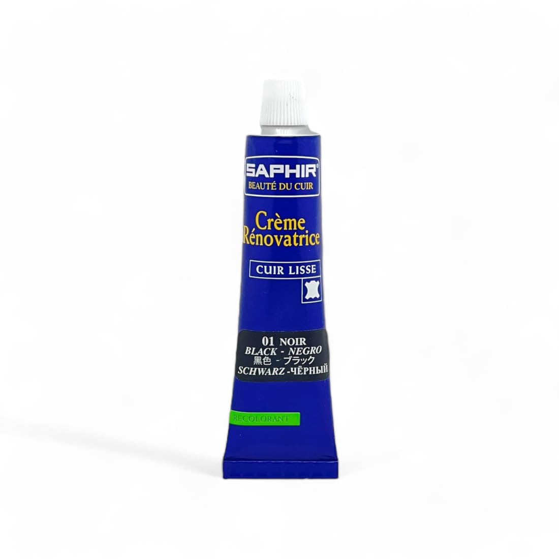 Crème Rénovatrice Cuir Naturel - Saphir - 25 ml