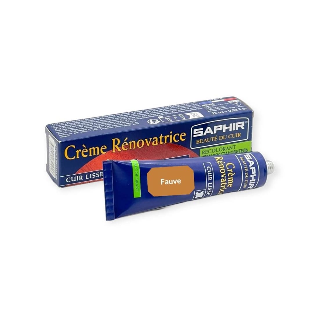 Crème Rénovatrice Fauve - Saphir - 25 ml - Accessoires