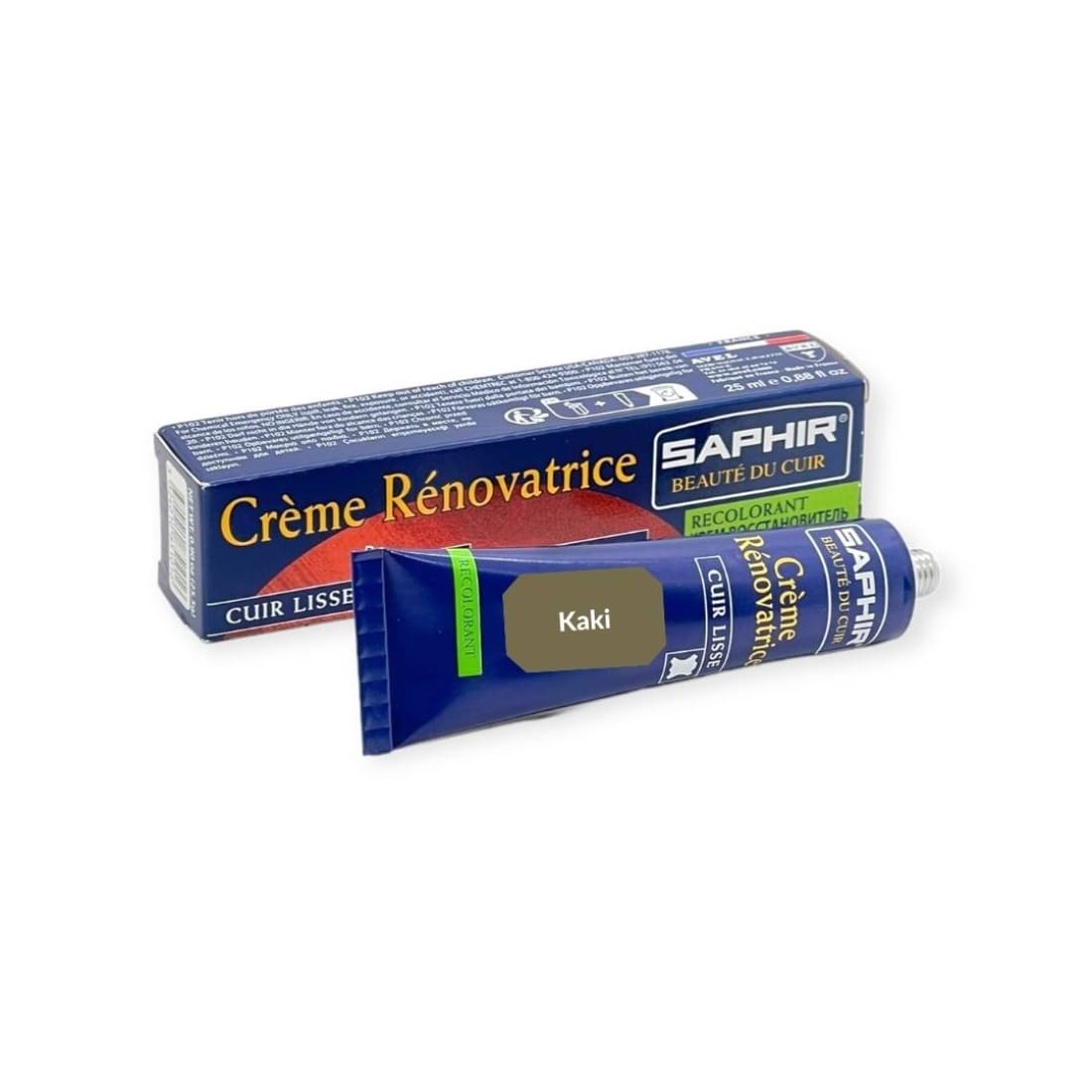 Crème Rénovatrice Kaki - Saphir - 25 ml - Accessoires