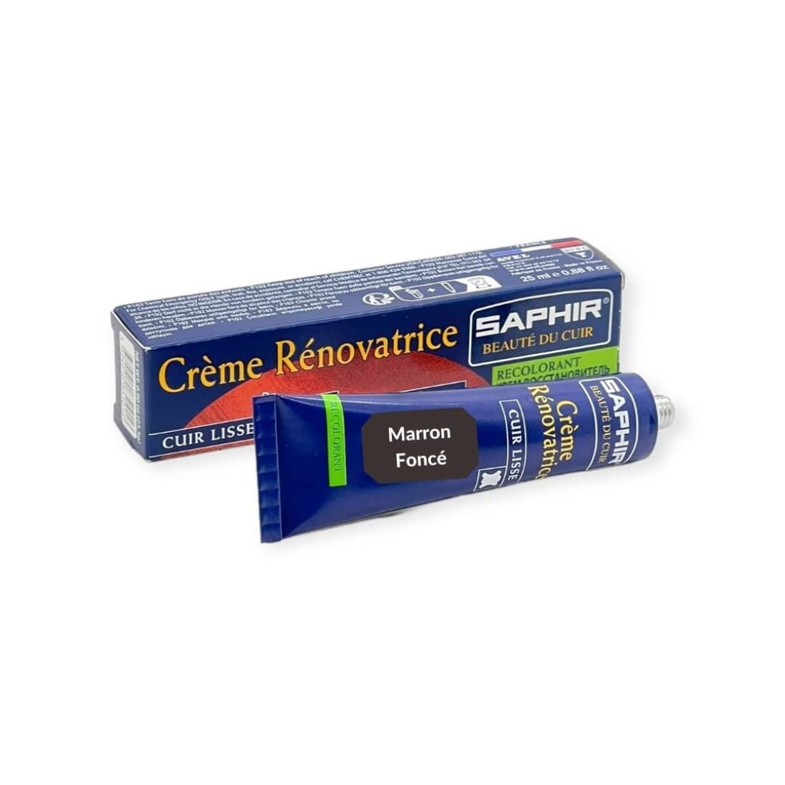 Crème Rénovatrice Marron Foncé - Saphir - 25 ml