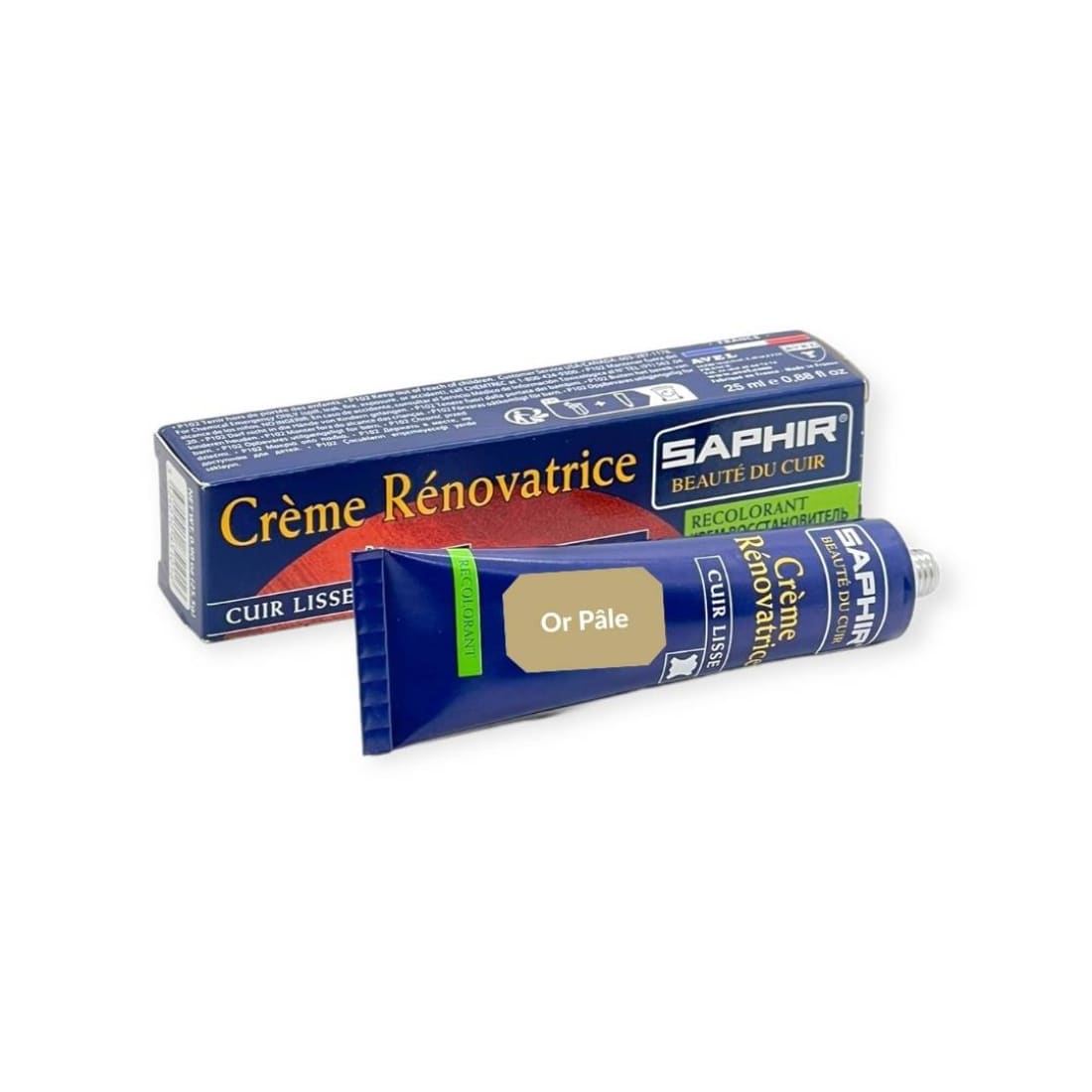 Crème Rénovatrice Or Pâle - Saphir - 25 ml - Accessoires