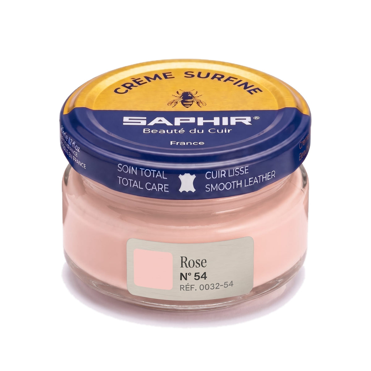 Crème Surfine Saphir Rose, pot en verre de 50 ml