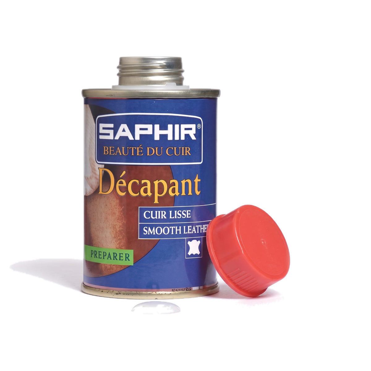 Décapant Saphir, flacon ouvert
