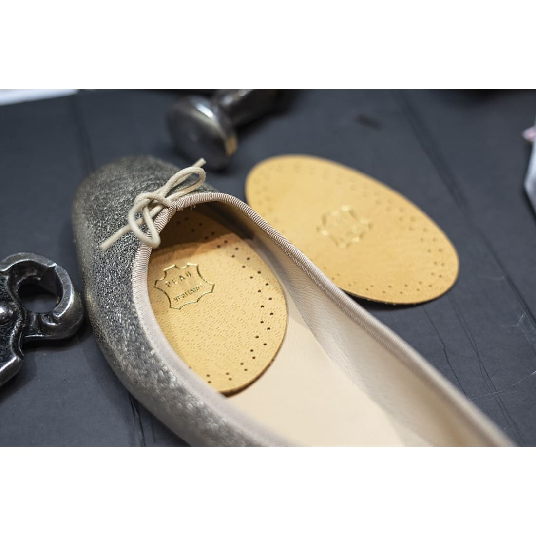 Demi-semelles en cuir - Norbert Bottier