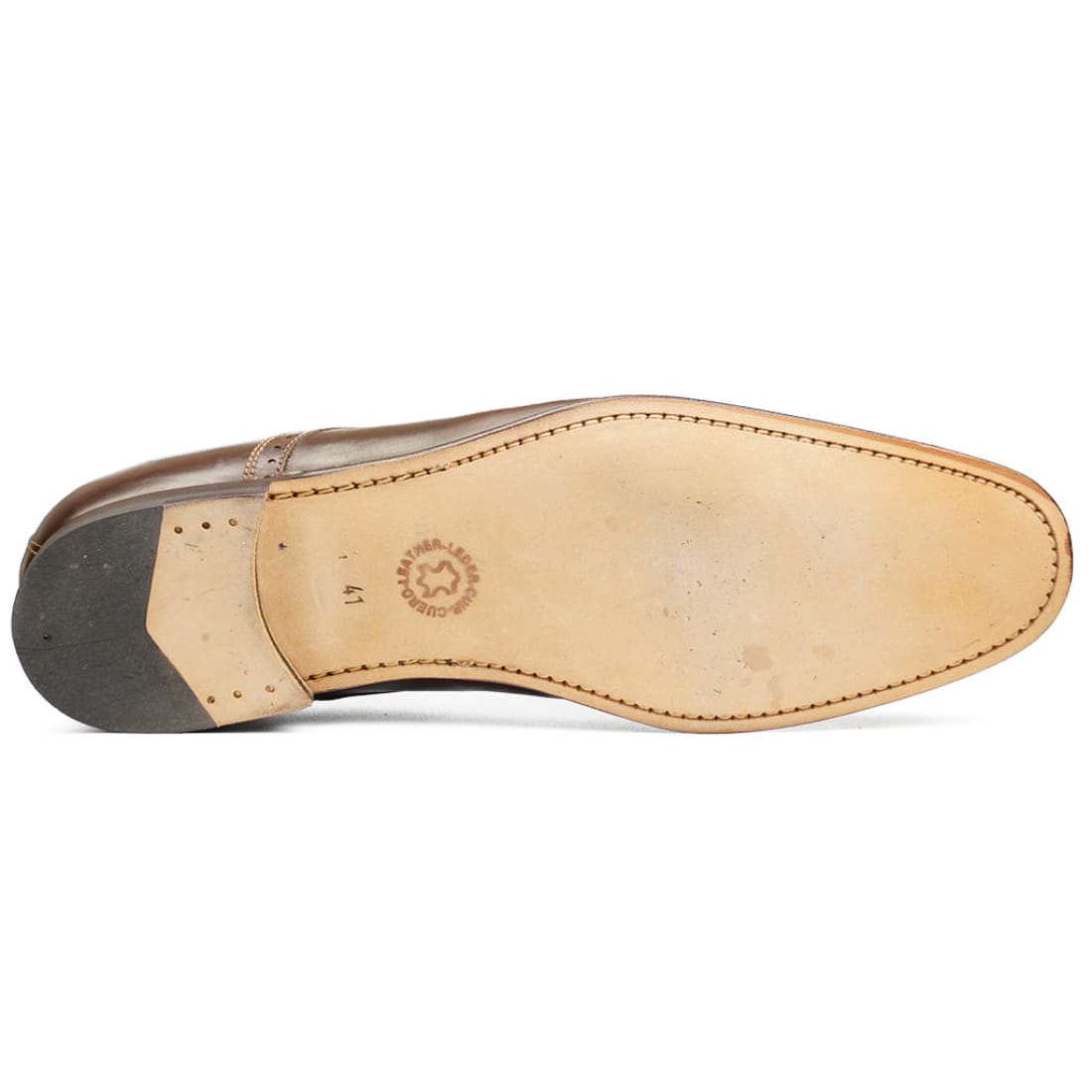 Derby cuir marron 41 - Chaussures