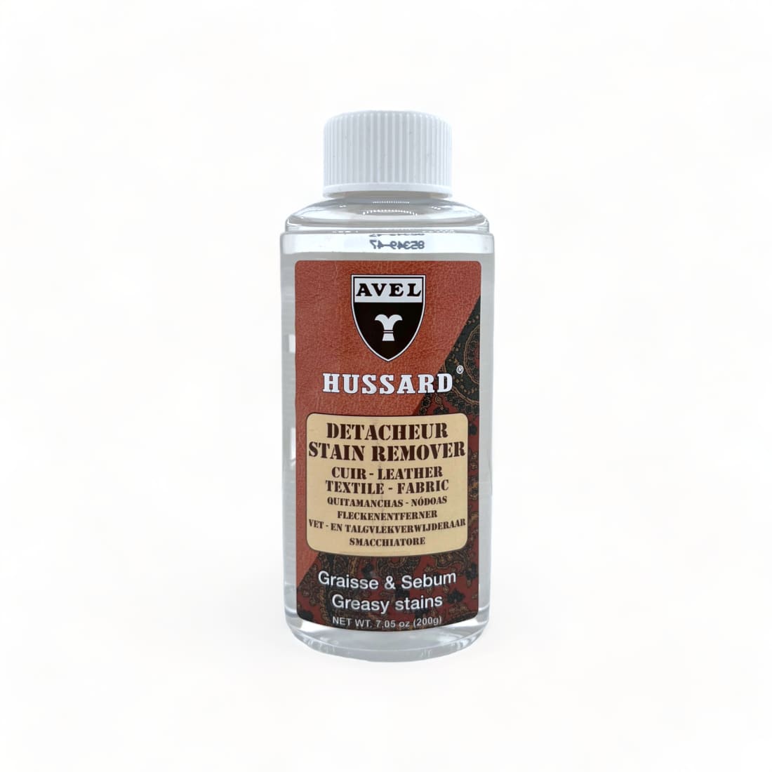 Détacheur liquide cuir et textile - Hussard Avel