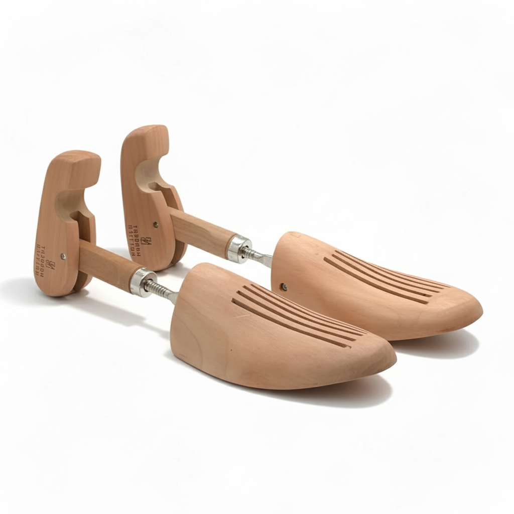 Embauchoirs pliants légers en bois de lotus