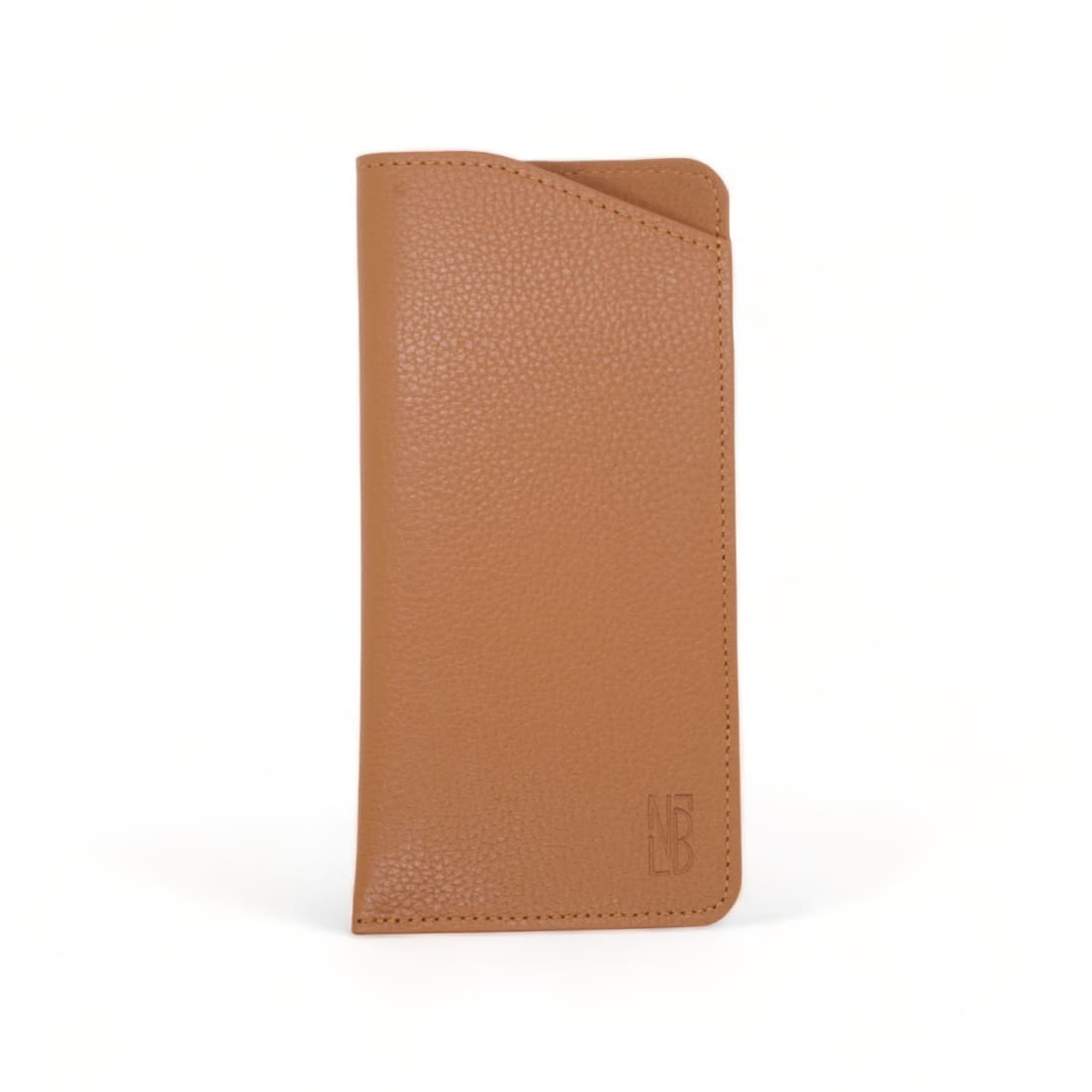 Étui à lunettes en cuir grainé Gold - Grand (lunettes de