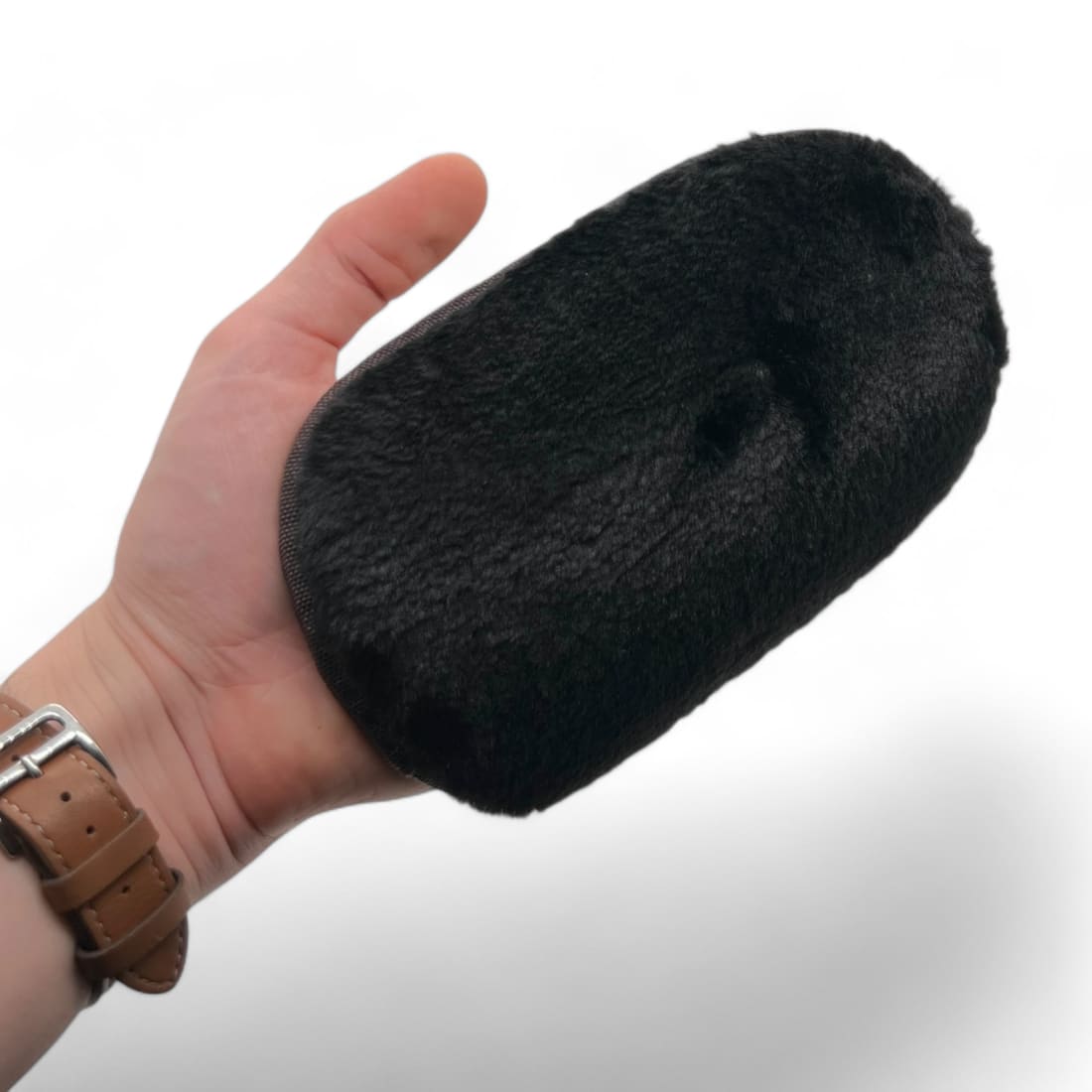 Gant lustreur cuir noir - Accessoires