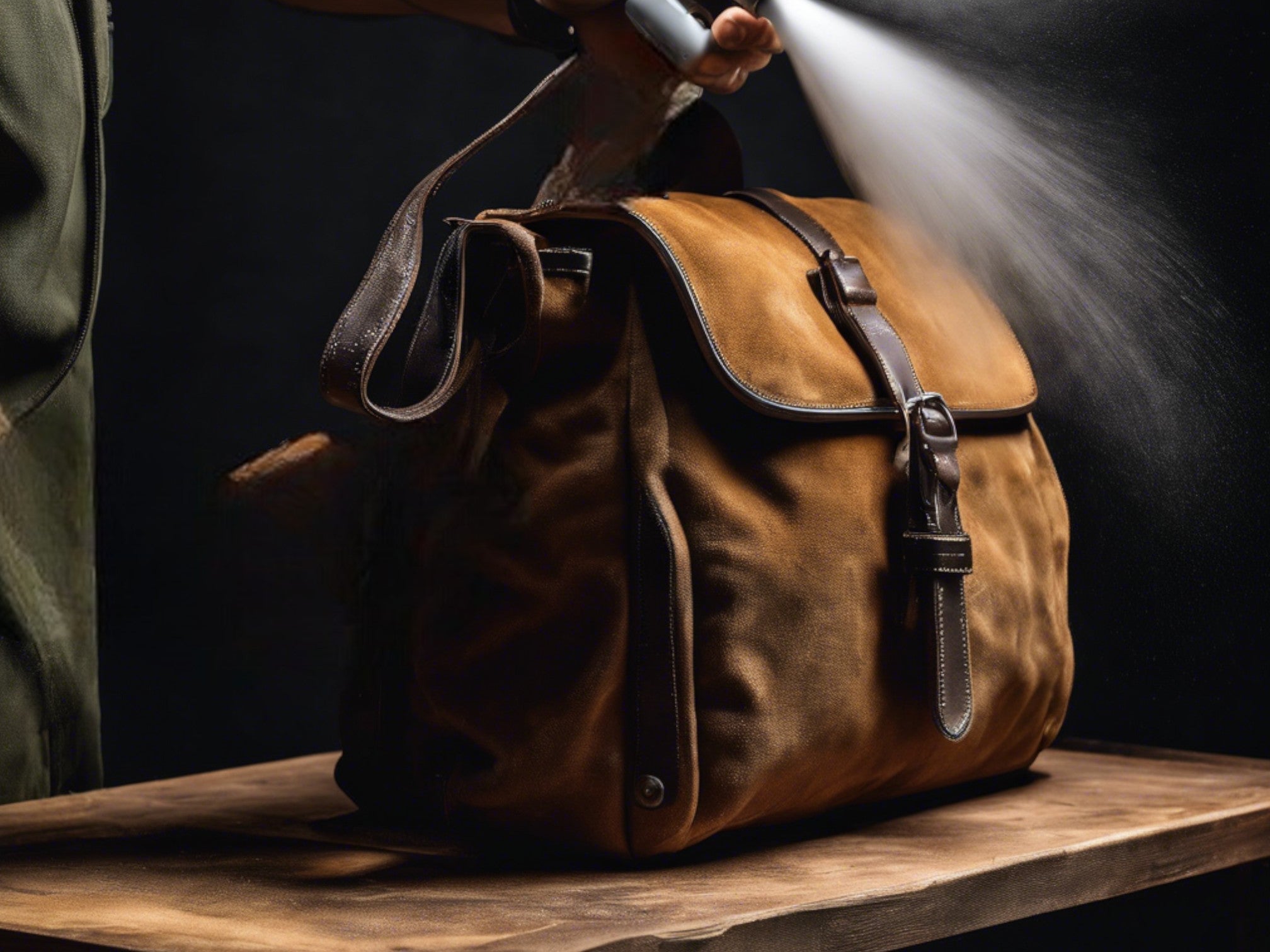 Recoloration sac daim