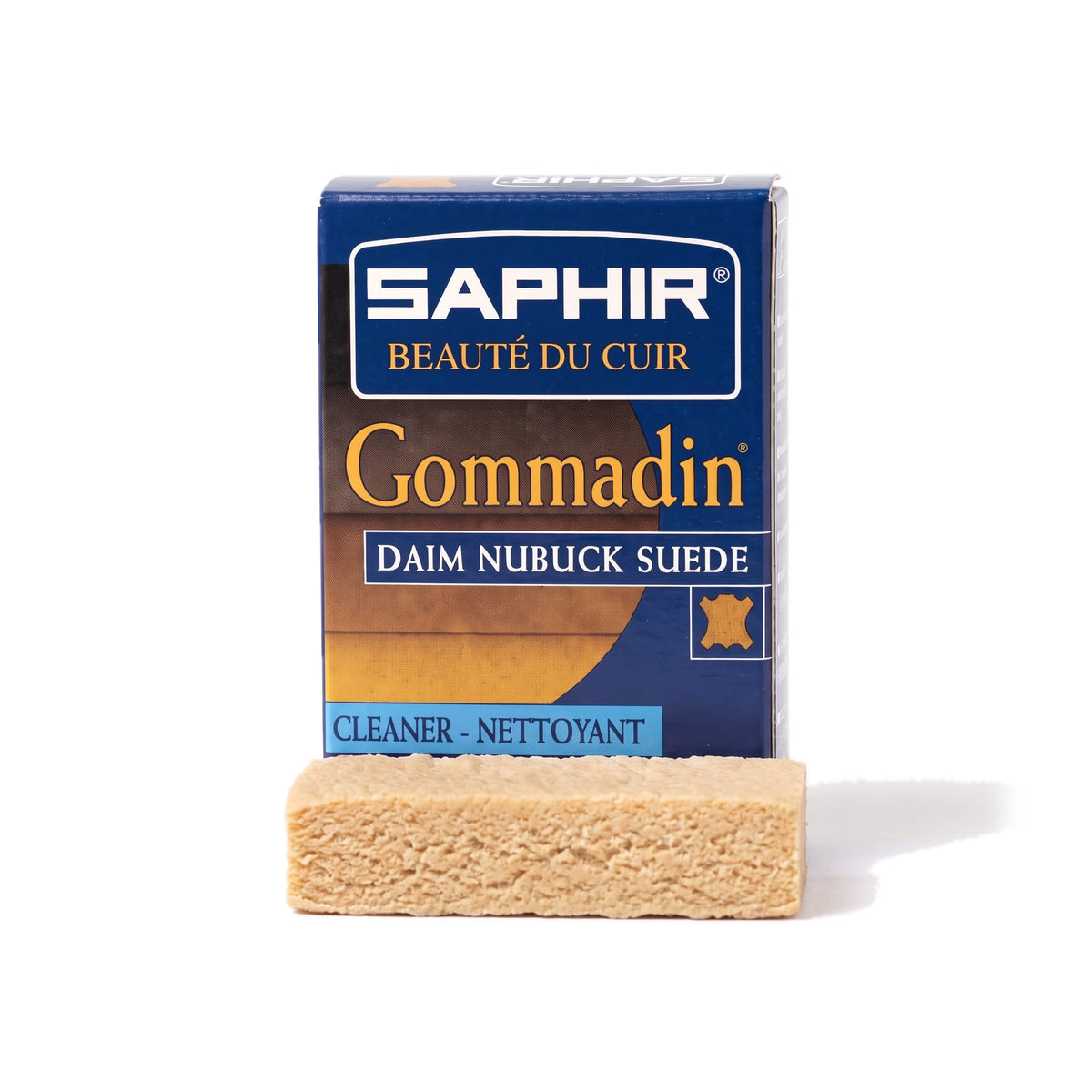 Gommadin Saphir, gomme sortie de sa boîte