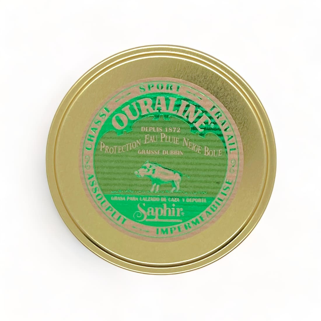 Graisse Ouraline cuirs de chasse - Saphir - Accessoires