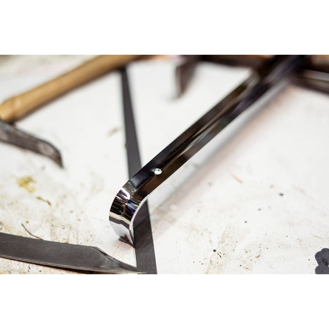 Grand chausse-pied en métal - Norbert Bottier