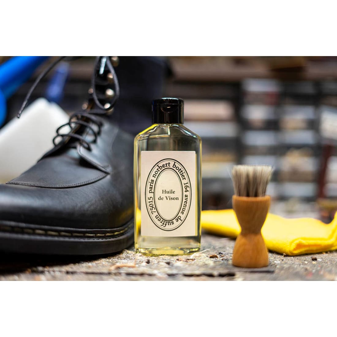 Huiles de vison pour cuirs gras - Norbert Bottier
