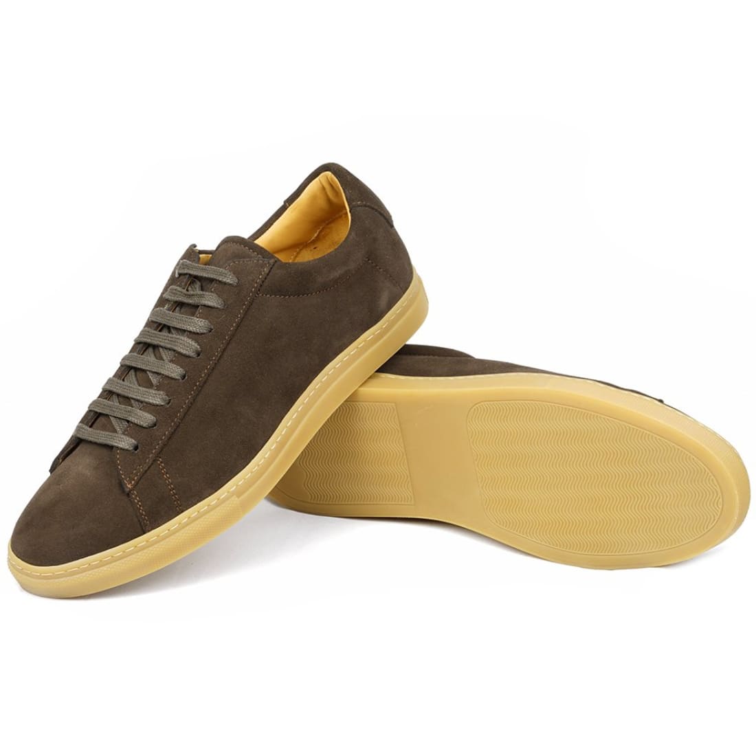 Sneaker Daim Marron-Chaussures-Norbert Bottier