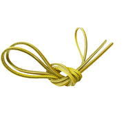 Lacets Cuir Plat Jaune pour chaussures bateau 120 cm Norbert Bottier