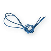 Lacets cuir ronds fins Bleu Ciel Norbert Bottier