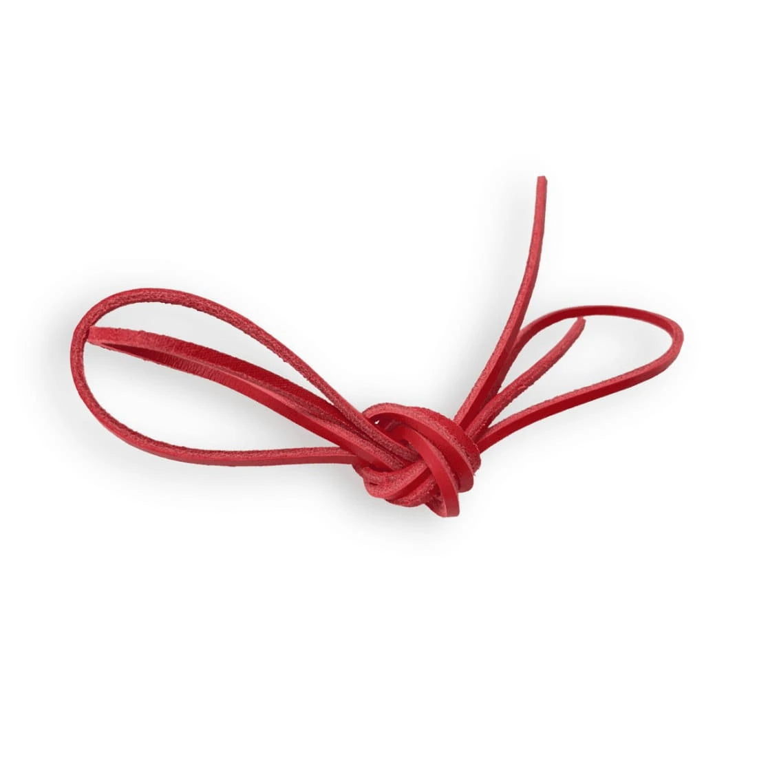 Lacets Cuir Plat Rouge pour chaussures bateau 120 cm Norbert Bottier